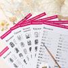 12 шт. Тренировочная карта для нейл-арта, многоразовый лист для практики дизайна ногтей, шаблон узора для ногтей для начинающих, книга с упражнениями, инструменты для раскрашивания маникюра