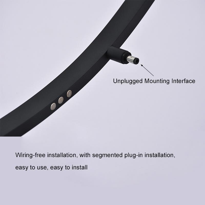 Светодиодный беспроводной настенный светильник Теплый свет Для дивана Гостиной ТВ Фон Настенный светильник Роскошный декор Длинная линия Освещение для спальни Прикроватное