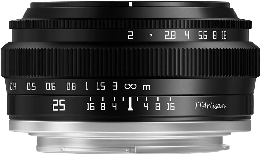 TTARTISAN 25mm F2 Manual Z Mount Camera Lens Wide-Angle APS-C