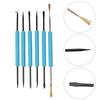 High Quality Desoldering Aid Tool Hand Tools Components Welding For IC Disassembly High Quality 6in1 Solder Blue