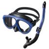 GULL Mantis 5 Black Silicon Canal Dry SP Snorkel Set Blast Midnight Blue [GULL] + 2 предмета [для мужчин]