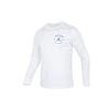 Jordan Мужские топы Sport DNA GFX LS Crew белые DV1473-100
