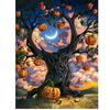 Полная 5D Diy Алмазная Картина Мультфильм Хэллоуин Дерево Вышивка Крестом Домашний Декор Ручной Работы Подарок