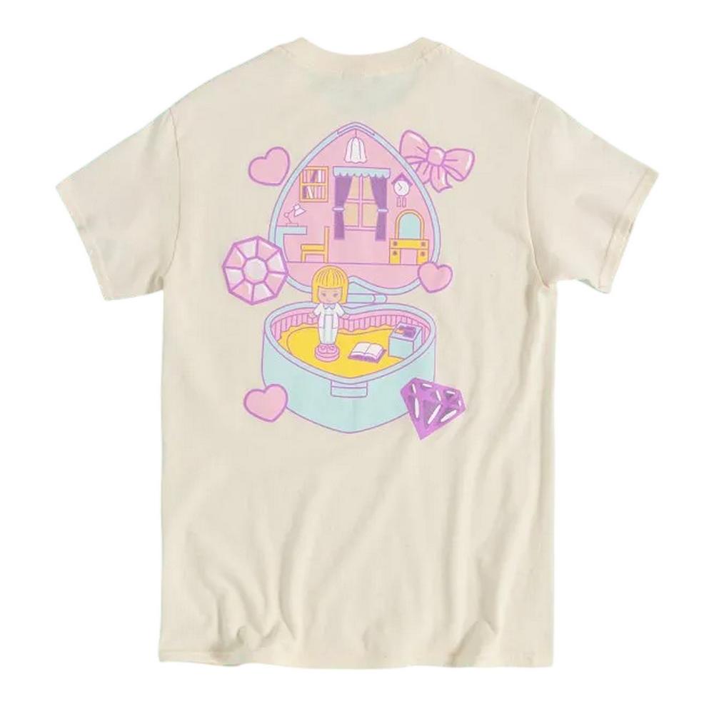 Polly Pocket Unisex Adult Open House Back Print T-Shirt