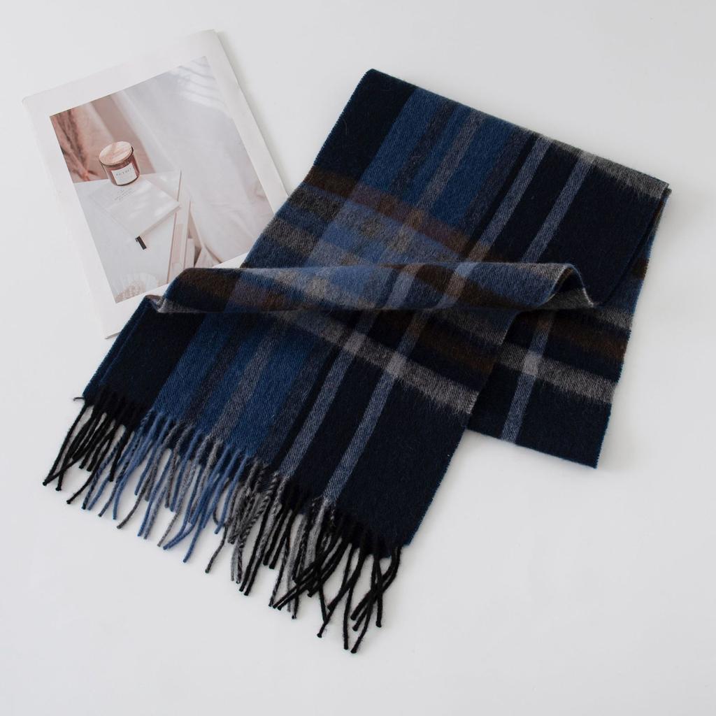 Wool Scarf, Winter Luxury, British Simple Shawl, Versatile, Male and Female Couples, Warm Neck