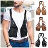 Vest Bag Mobile Phone Purse Vintage Shoulder Harness Bag  for Men and Women