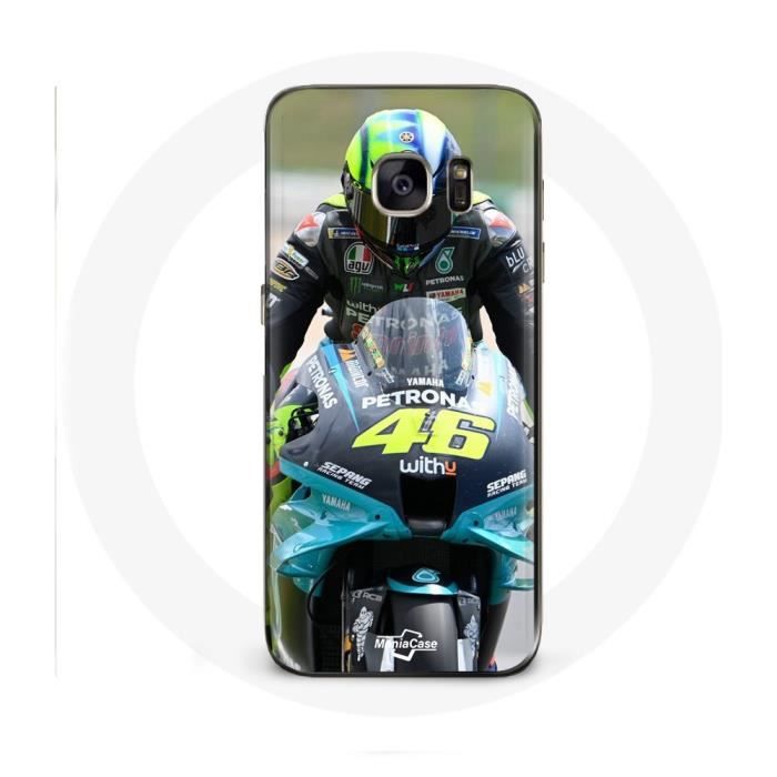 Case for Samsung Galaxy S7 Edge Valentino Rossi Motorcycle Racing Driver 46
