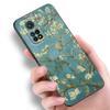 Van Gogh Starry Sky Art Phone Case For Xiaomi Mi 10T 11i 11T Note 10 11 Lite NE F1 POCO F3 M3 X3 GT NFC M4 X4 Pro 5G Black Cover