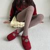 Винтажные хлопковые колготки в полоску с узором "Цепочка-Твист" для женщин, дышащие леггинсы, весенние, осенние, непрозрачные колготки