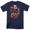 I Love Lucy To The Rescue Mens T Shirt Navy Officially Licensed