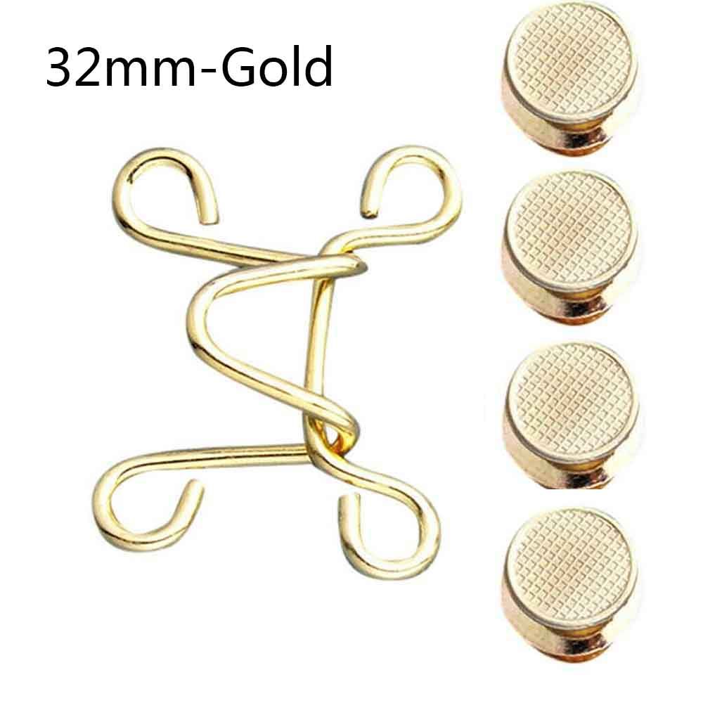 Мужские джинсы брюки пряжка на талии без гвоздей регулируемая застежка на талии удлинитель пряжки на талии