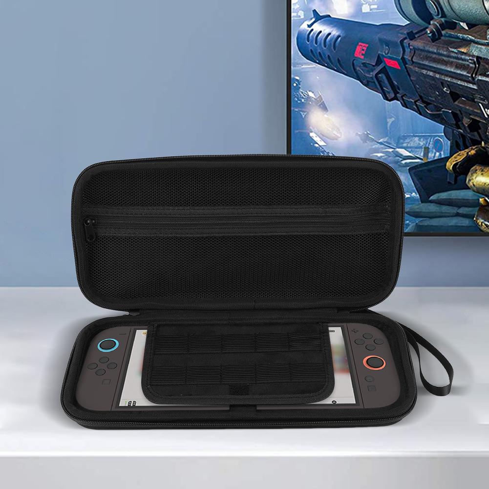 For Nintendo Switch 2 Game Console Storage Case EVA Carrying Case with Screen Protector For NS 2 for Switch 2 Game Console Bag