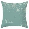 Christmas Snow Scene Series Pillowcases Home Sofa Pillowcase Car Cushion Covers Home Use