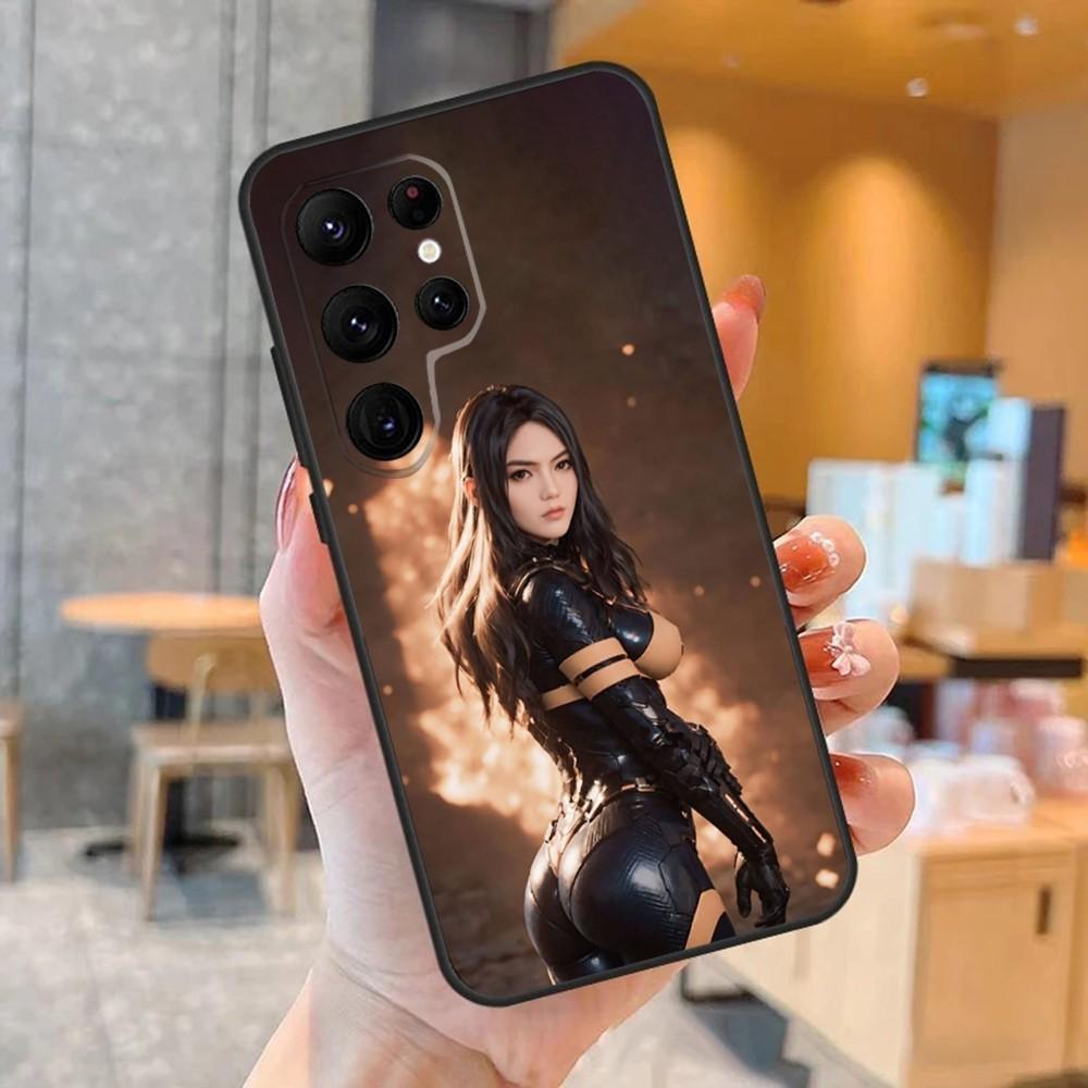 Game Stellar Blade Phone Case For SamsungS24,S23,S22,S21,Ultra Pro S10,S30Plus,S9,20lite Black Cover