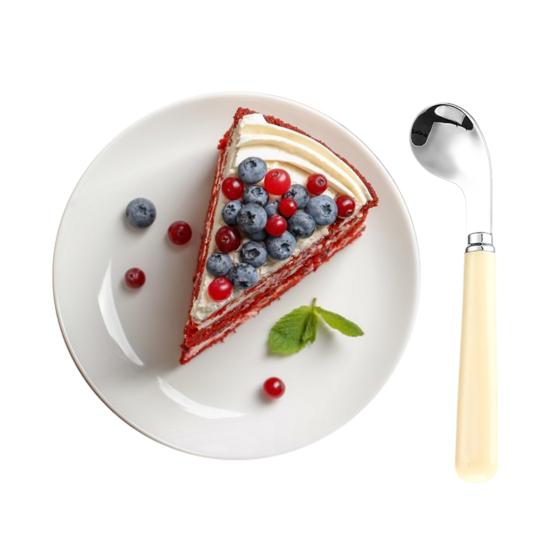 Обеденная ложка, вилка, ложка для фруктового пюре, нержавеющая сталь, квадратная ложка для перемешивания кофе, кухонная посуда, инструмент, нержавеющая круглая суповая ложка для дома