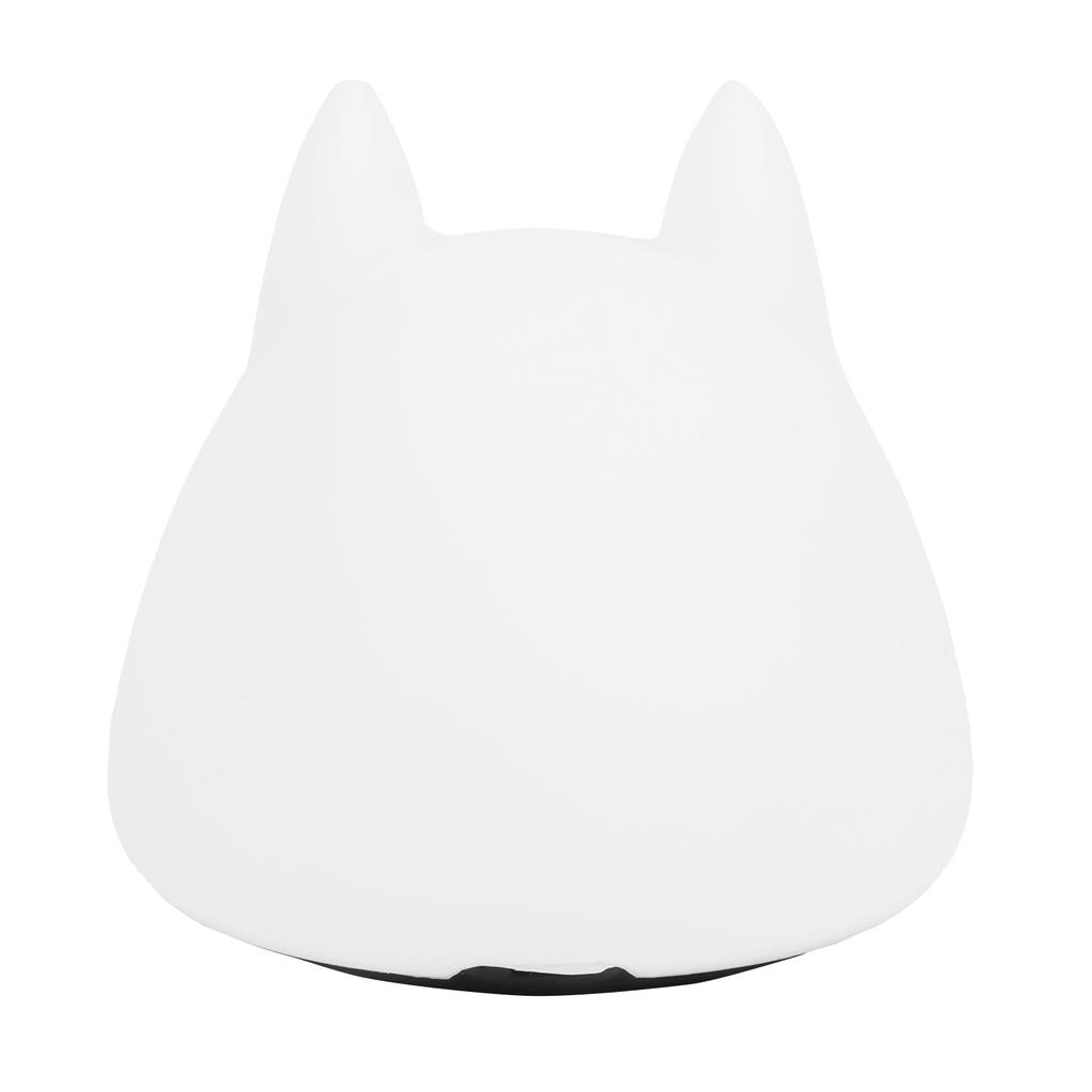 Милый ночник собака животное силиконовая лампа красочный градиент окружающее освещение для спальни