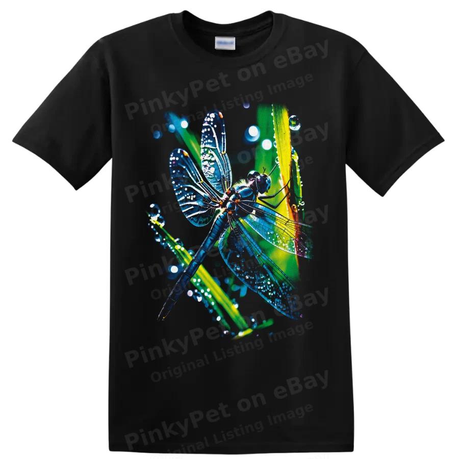 Dragonfly T Shirt Colorful Nature Insect Graphic Art Wildlife Lover Gift Tee