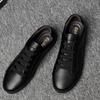 New Men Casual Shoes Men Sneakers Soft Leather Men Shoes  Fashion Male White Shoes Skate Shoes Men Comfy Hip Hop Shoes