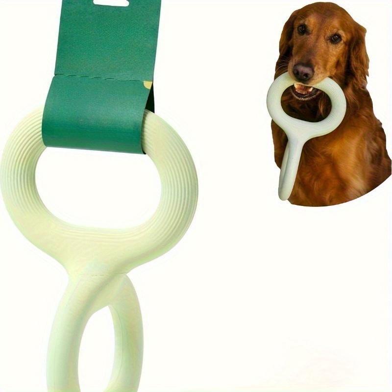 Игрушка Earth Rated для перетягивания для собак и щенков, Интерактивные игрушки для перетягивания для собак, Эргономичная рукоятка, Натуральная резина, Маленькая, Зеленая