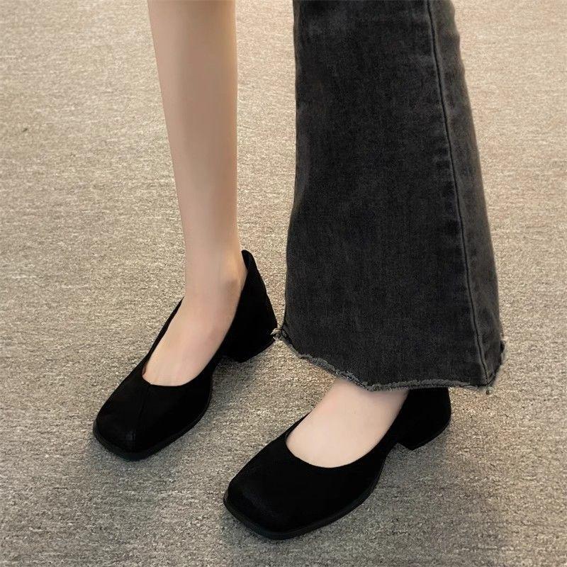 2025 Spring and Summer Internet Celebrity Explosion Pull Wind Fairy Style Niche Design Sense Single Shoes Female Foreign Style Versatile Mary Jane