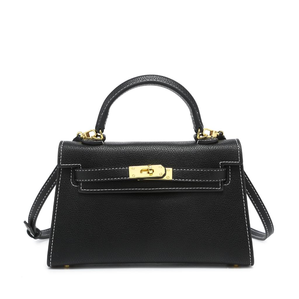 Горячая сумка второго поколения без пуха из натуральной кожи, высококлассная модная женская мини-сумка для ношения в руке, текстурная сумка-тоут