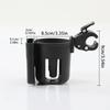 Universal Baby Stroller Cup Holder, Adjustable Drink Holder with Handle, Suitable for Baby Strollers, Wheelchairs, Walkers, Bicy