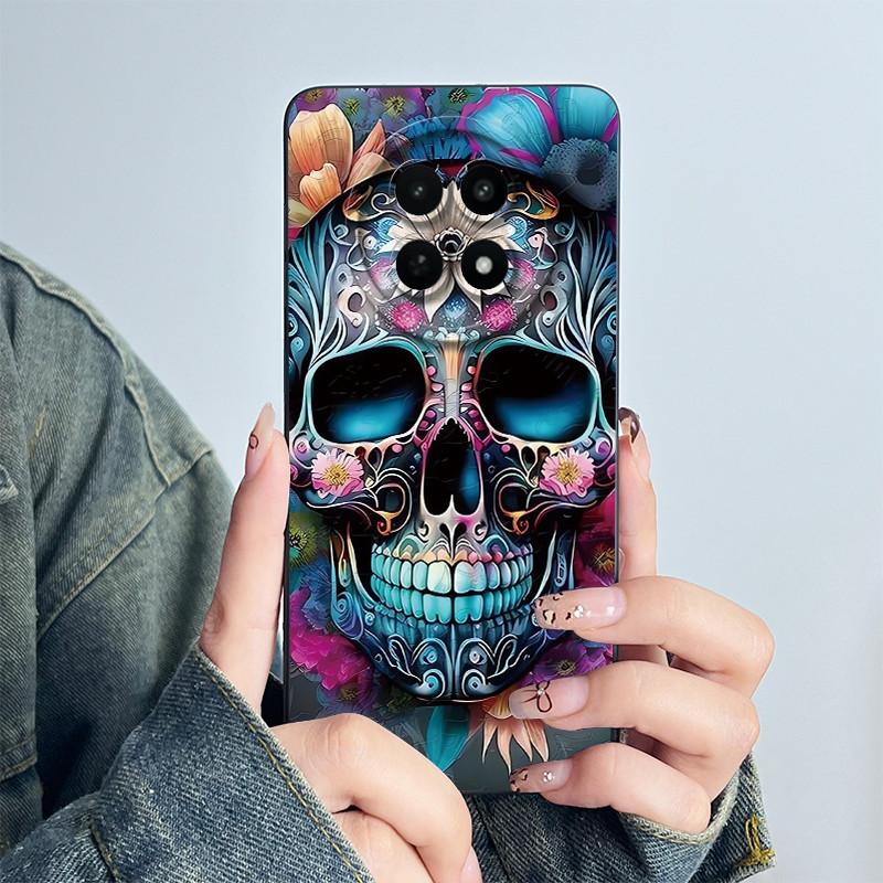 Для Realme 12 5G 12X Narzo 70X Чехол для телефона RMX3999 RMX3997 Funda Мягкий силикон Сладкий Расписной Модный Coque Чехол с цветочным принтом