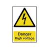 Осторожно Высокое Напряжение - ПВХ Табличка 200 X 300мм