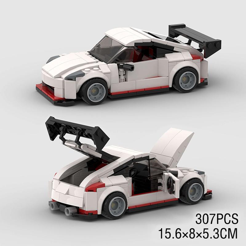 Moc City Speed Car Rally Sport Vehicle Racer ae86 M8 Модель Строительные блоки R34 Гоночный Супер Техника Кирпич Рождественский подарок
