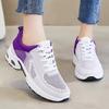 New Running Shoes Ladies Breathable Sneakers Summer Light Mesh Air Cushion Women's Sports Shoes Outdoor Lace Up Training Shoes