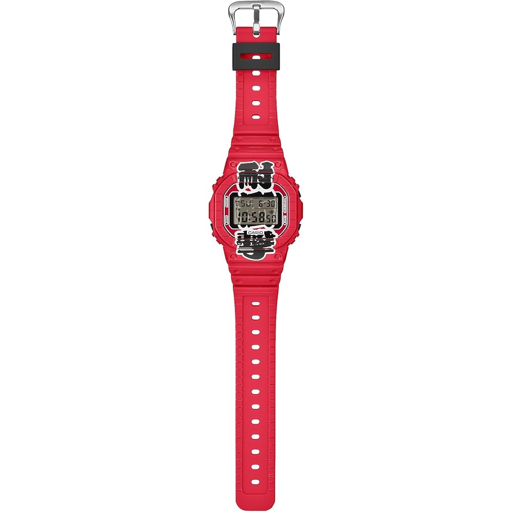 [Casio] G-Shock Watch [Domestic Genuine Product] Made in Japan "Red Lantern" Design Environmentally Friendly Materials DW-5600AKA-4JR Men's Red