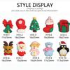 Christmas tree Manicure Accessories Nail Jewelry 3D Nail Art Decoration Christmas Nail Charms