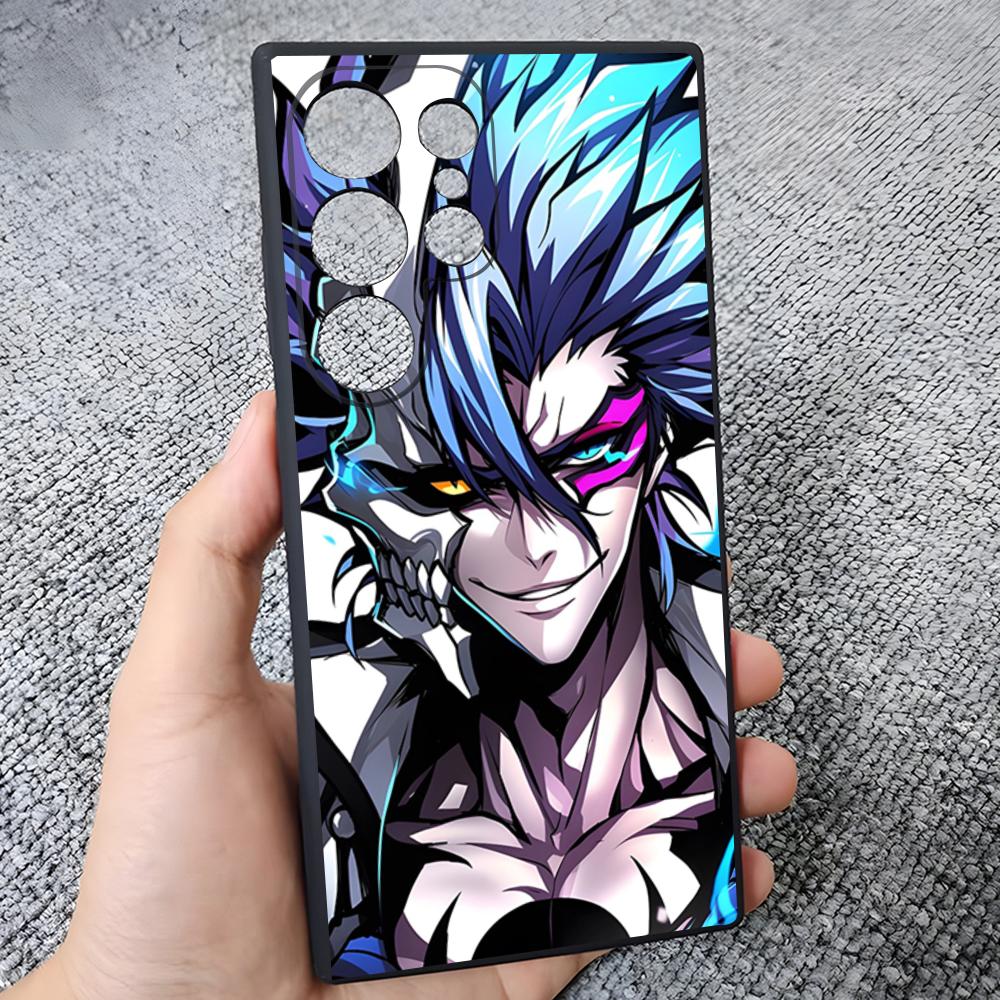 Чехол для телефона Bleach Grimmjow Аниме для Samsung S25 Edge S24 S23 S22 S21 S20 Ultra Plus Fe Galaxy A54 A53 A34 A25 A16
