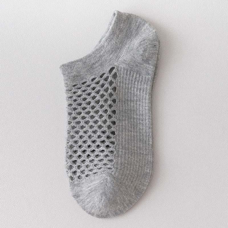 Милые индивидуальные носки с отверстиями, летние носки с большой сеткой, женские тонкие дышащие короткие носки, носки-лодочки с низким верхом