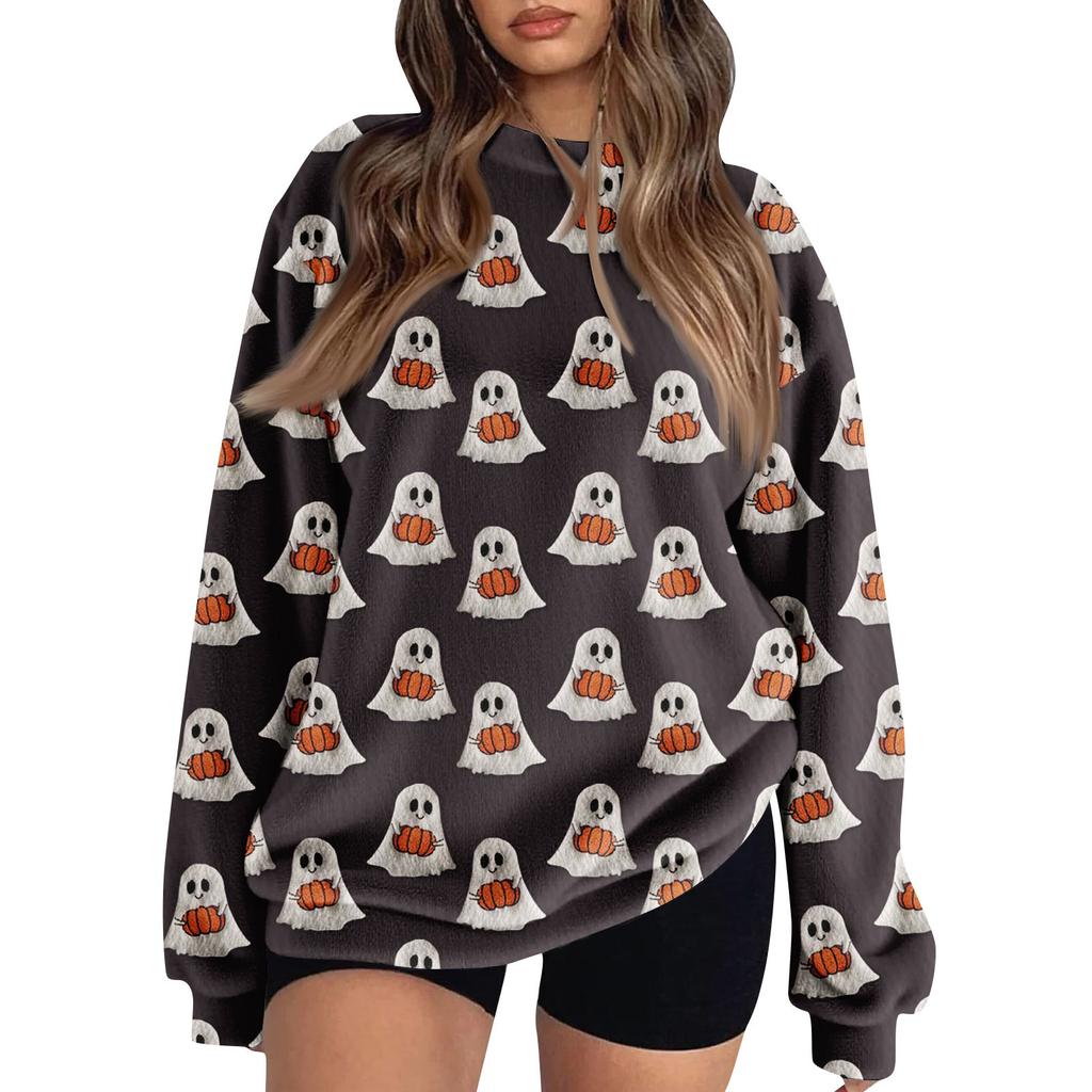 Женская толстовка с цветными блоками, повседневная удобная свободная легкая женская толстовка с длинным рукавом и круглым вырезом