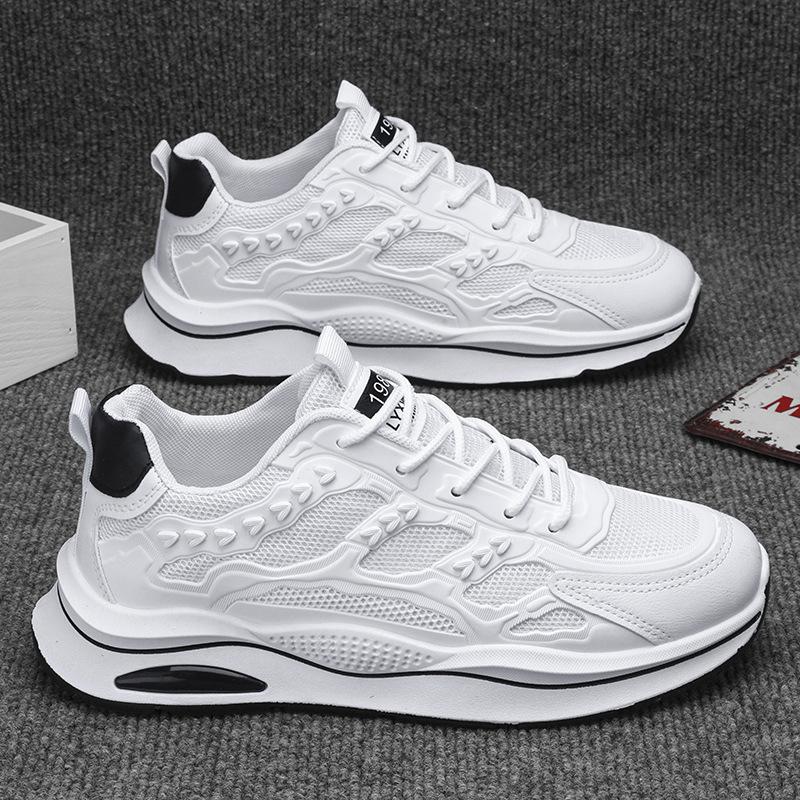 Fashion New Men Sneakers Anti-slip Wear-resistant Soft-sole Running Shoes Tennis Shoe High Quality Comfortable Air-cushion Sports Shoes