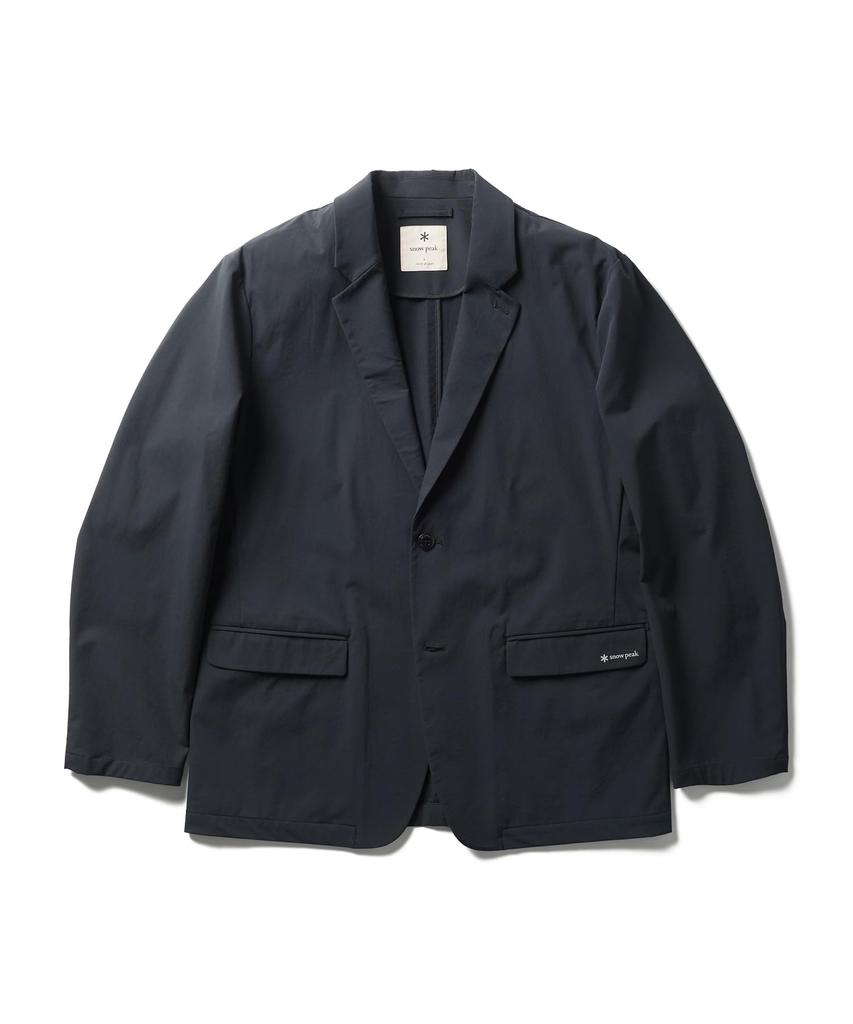 Snow Peak Stretch Jacket Outerwear Jacket BLACK S Water-Repellent JK-26SU005 Men's Women's