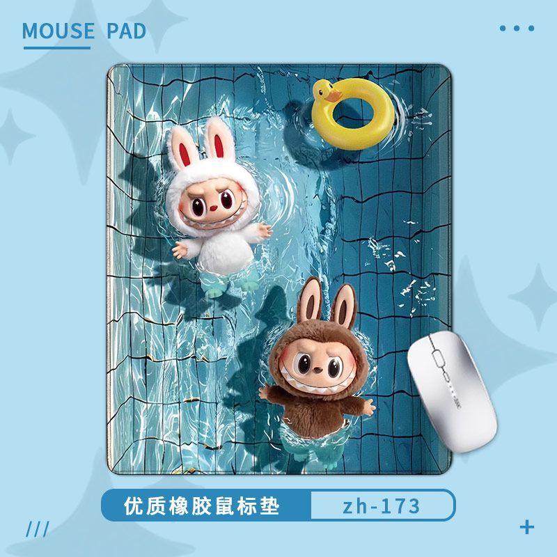 Милый коврик для мыши, Мультяшная подставка для запястья для офиса, Коврик для компьютерной клавиатуры, Моющийся коврик для мыши