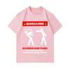 Men's 100% Cotton Crew Neck Short Sleeve T-Shirt, Funny Warning Don't Tell Me How To Do My Work Printed Casual Comfy Humor Graphic Tees for Daily Wear