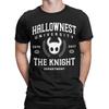 Университет Холлоунест Hollow Knight Silksong Футболки Мужские Хлопок Винтажная Футболка Круглый Воротник Футболки С Коротким Рукавом Топы Подарок