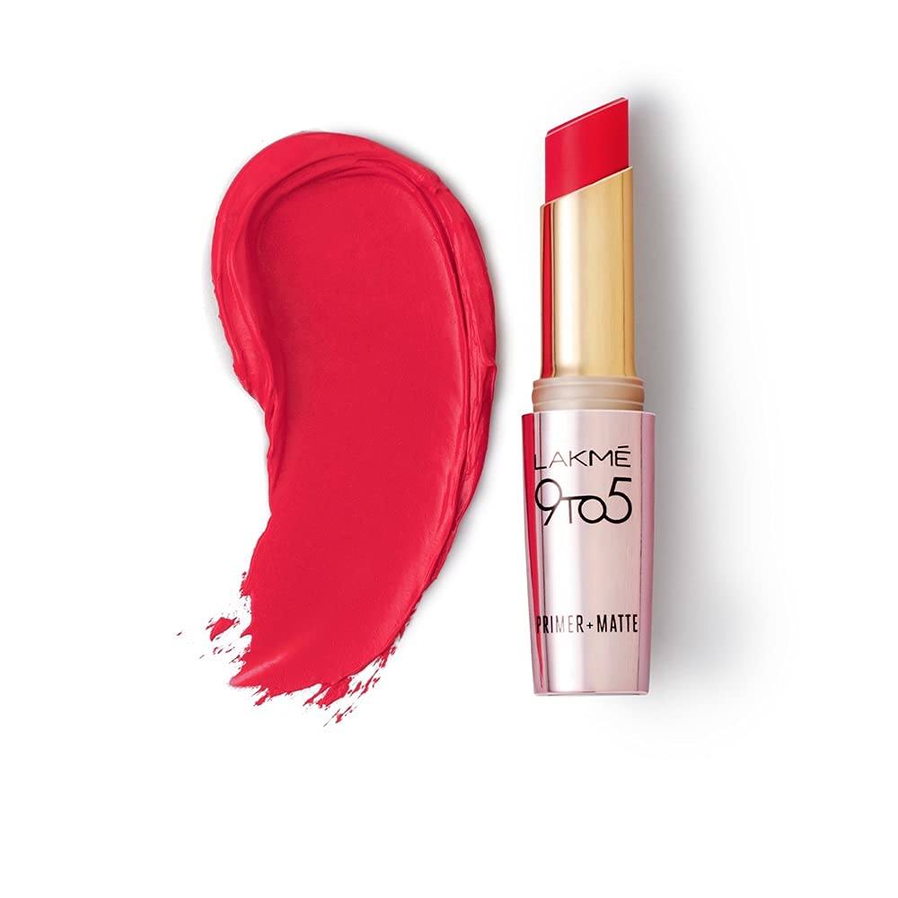 LAKMÉ 9 to 5 Primer + Matte Lip Color Matte Finish