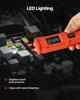 Automotive Circuit Tester, 6 - 36 DCV Power Circuit Probe Tester with LED Screen and Lighting, Automotive Power Tester Probe with 13 ft / 4 m Cable,