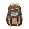 Kapibara Schoolbag Primary School Students Boys and Girls Large Capacity Cute Capybara Backpack Storage Bag Burden Reduction Backpack
