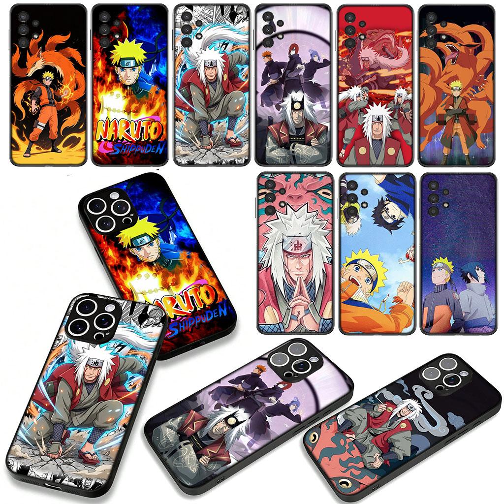 Чехол для телефона Jiraiya Naruto Uchiha Sasuke для Apple iPhone 16 15 14 Plus 13 12 Mini 17 Pro Max + ProMax 16E Air