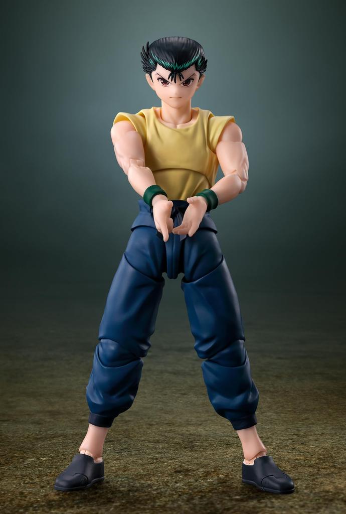 TAMASHII NATIONS Yu Yu Hakusho Yusuke Urameshi примерно 145 мм окрашенная подвижная фигурка SHFiguarts PVC&ABS