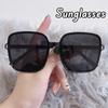 New Gradient Color Square Sunglasses Women's Trendy UV Resistant Retro Sunglasses Korean Fashion Sun Protection Sunglasses