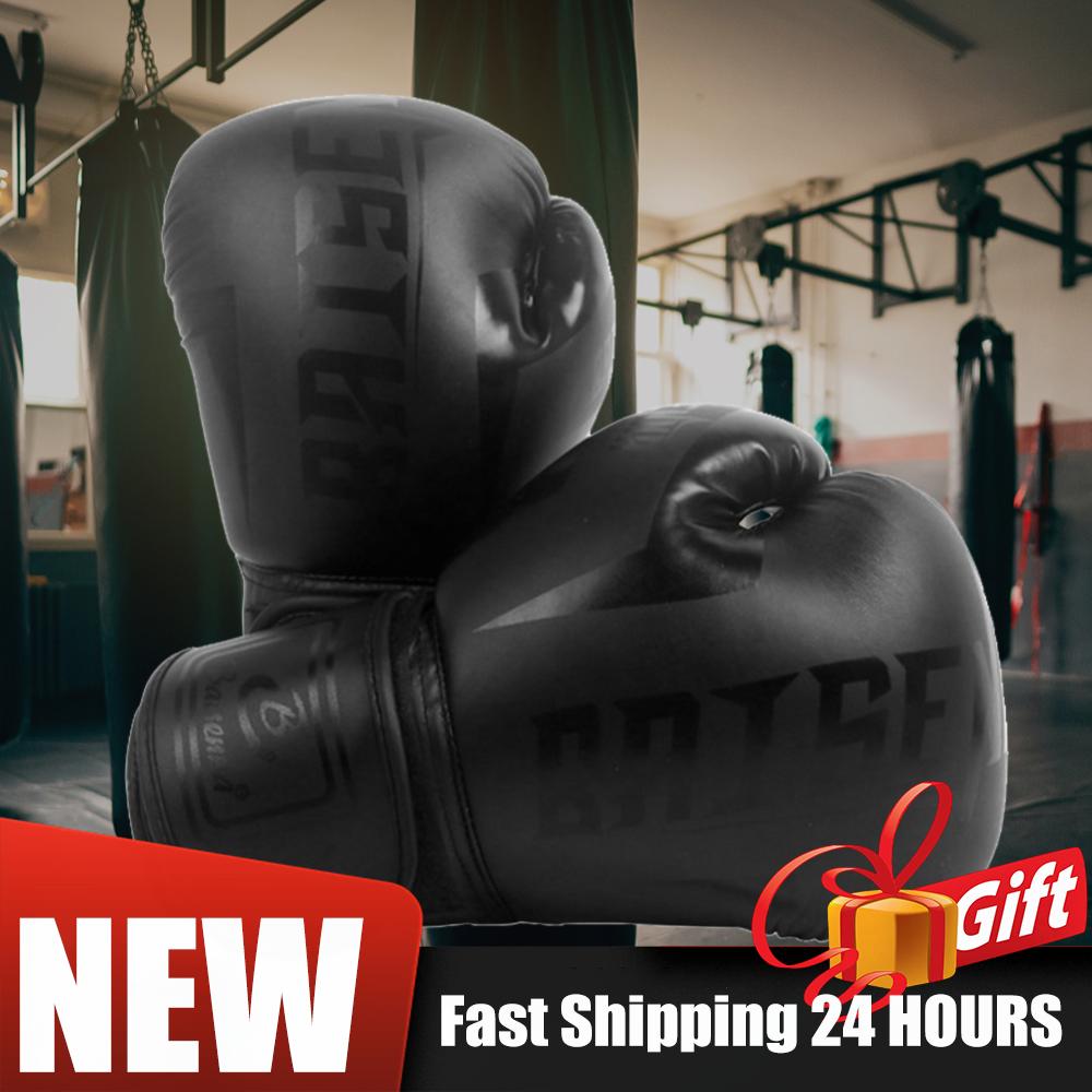 PU Boxing Training Gloves Boxing Gloves Breathable PU Leather Fighting Gloves Boxing Training Kickboxing Gloves Boxing Equipment