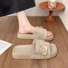Fashion Female Shoes Slippers Women Summer Slides Platform 2025 Soft Retro House Slippers Platform Shoes Slipers Women Slides 2025 Soft