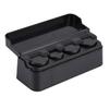 Car Portable Plastic Coin Holder Storage Box Case Container Coin Organizer Storage Bag Coin Holder Car