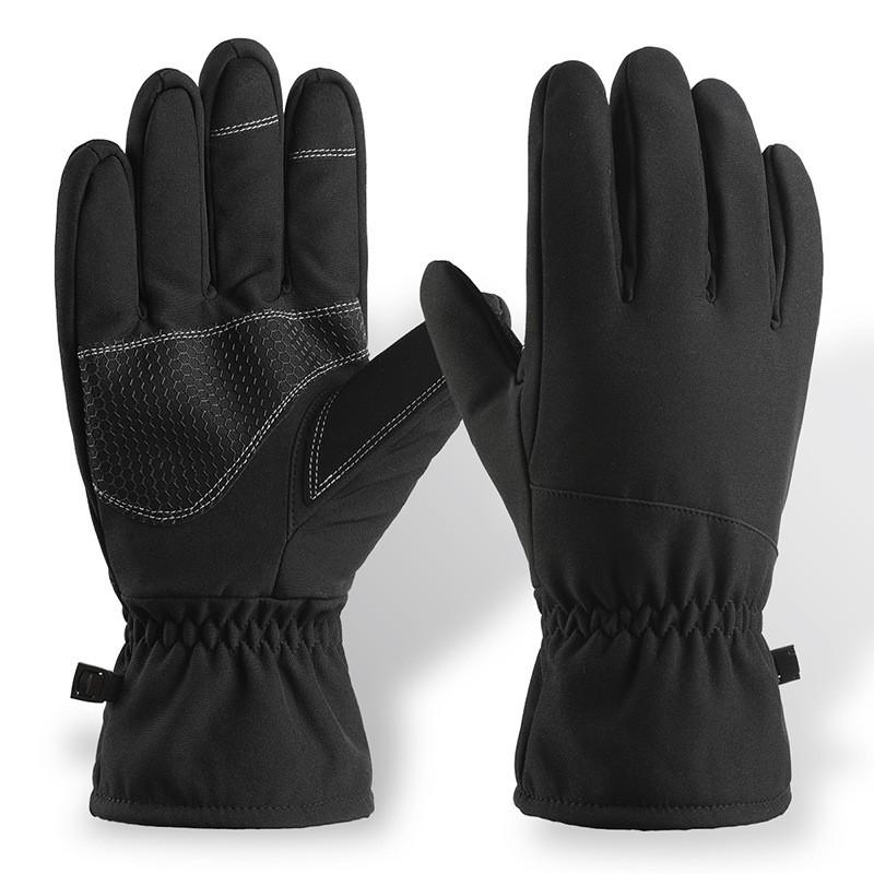 Winter Ski Gloves Men Women Warm Fleece Lined Waterproof Non-Slip Cycling Hiking
